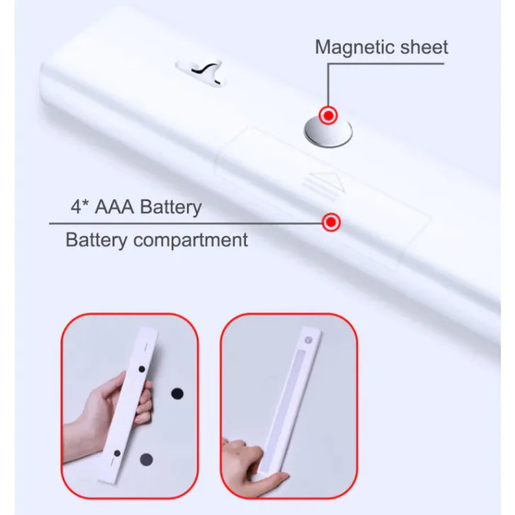 Luz LED con sensor inductivo