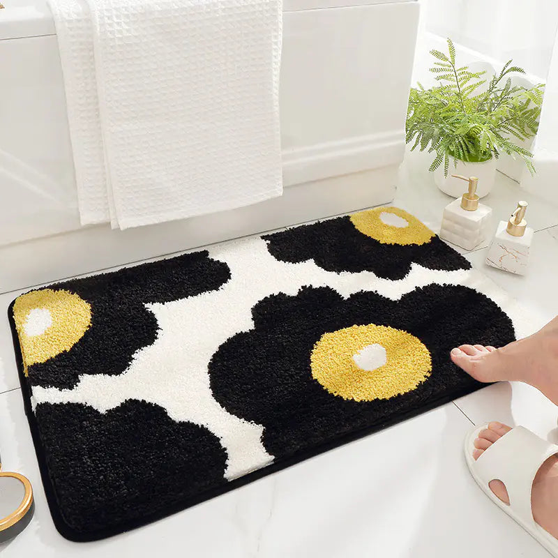 Tapete de Baño Moderno y Minimalista – Antideslizante, Absorbente y con Estilo