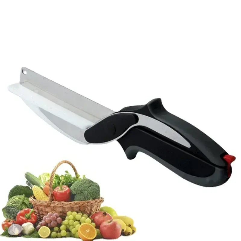 Tijeras de Cocina con Tabla de Corte Integrada