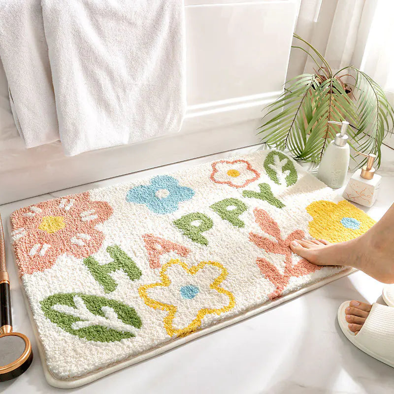 Tapete de Baño Moderno y Minimalista – Antideslizante, Absorbente y con Estilo