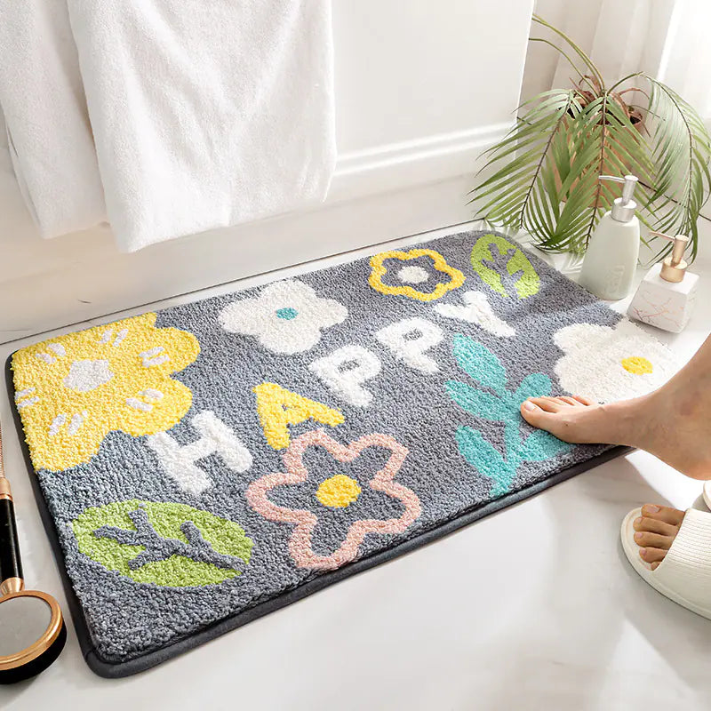 Tapete de Baño Moderno y Minimalista – Antideslizante, Absorbente y con Estilo