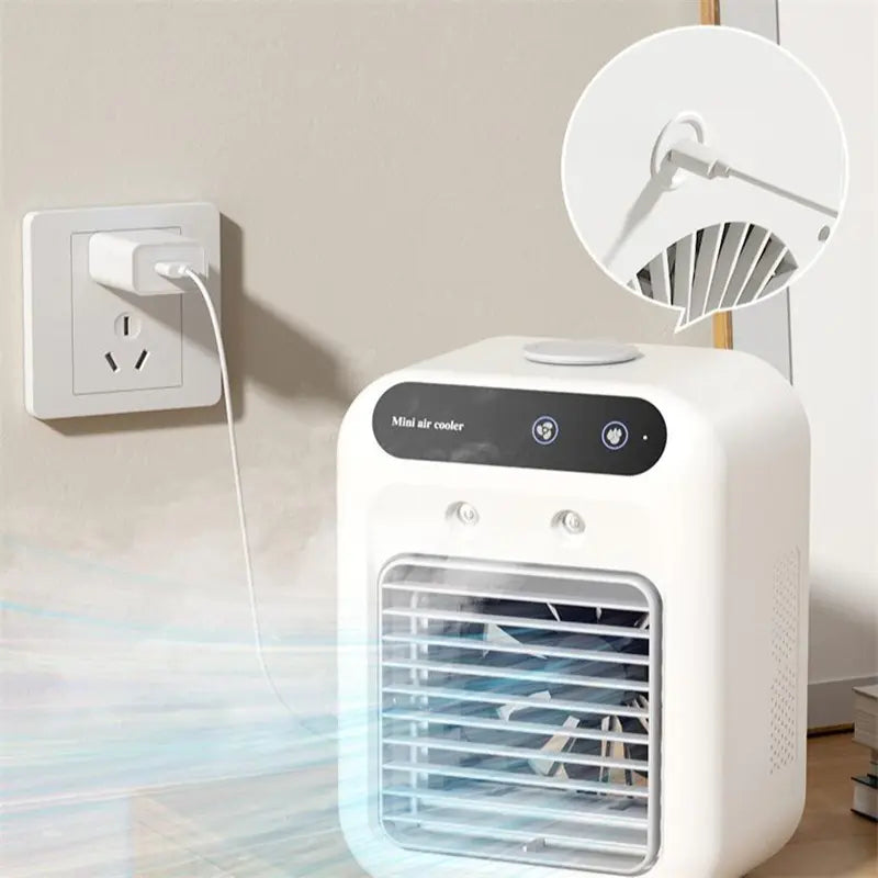 Mini Enfriador de Aire con Tecnología de Nebulización