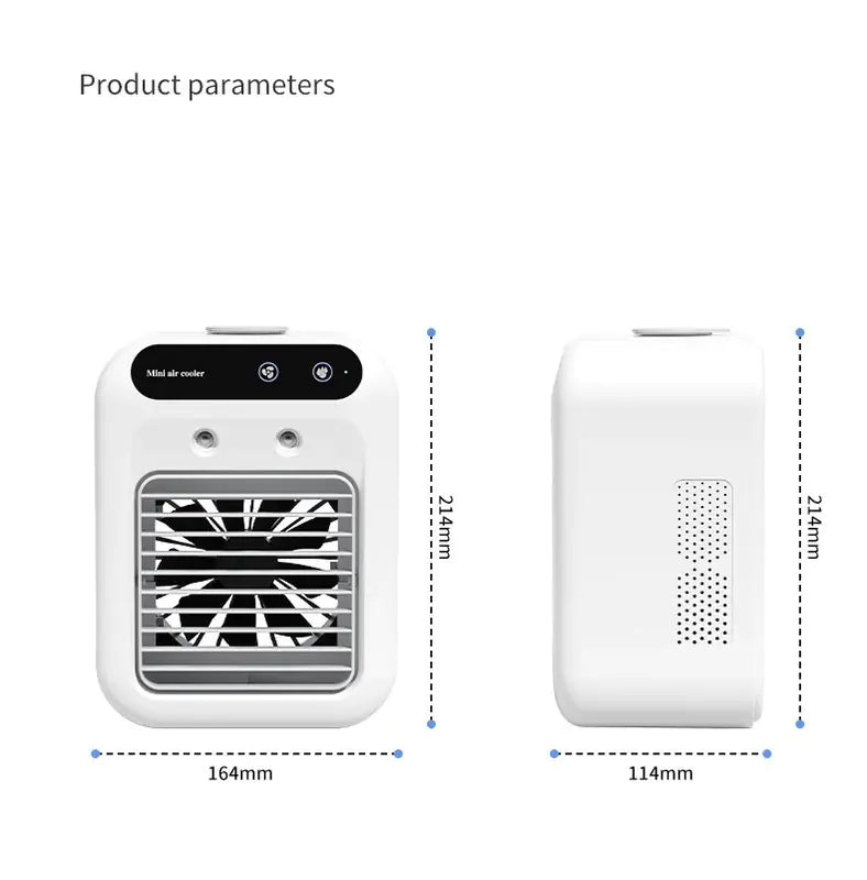 Mini Enfriador de Aire con Tecnología de Nebulización