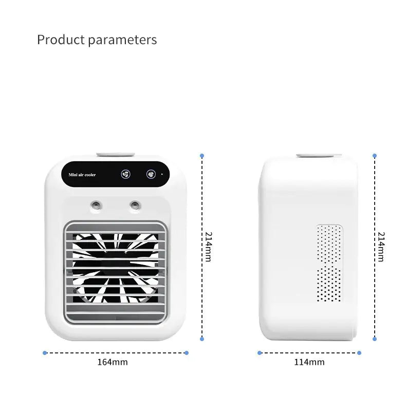 Mini Enfriador de Aire con Tecnología de Nebulización