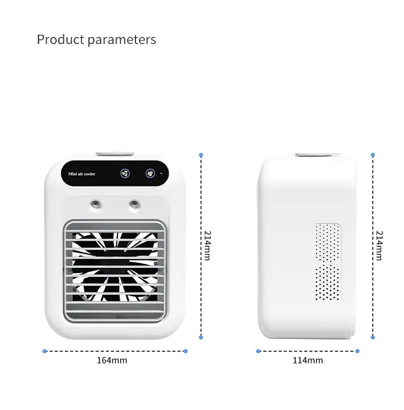 Mini Enfriador de Aire con Tecnología de Nebulización