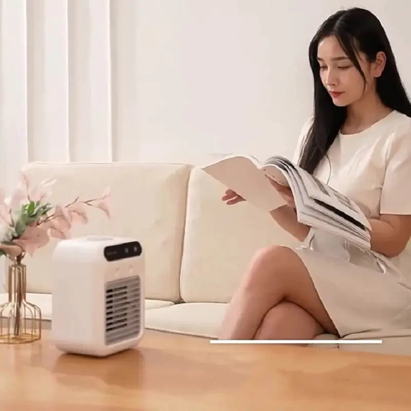 Mini Enfriador de Aire con Tecnología de Nebulización