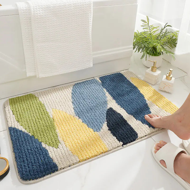 Tapete de Baño Moderno y Minimalista – Antideslizante, Absorbente y con Estilo